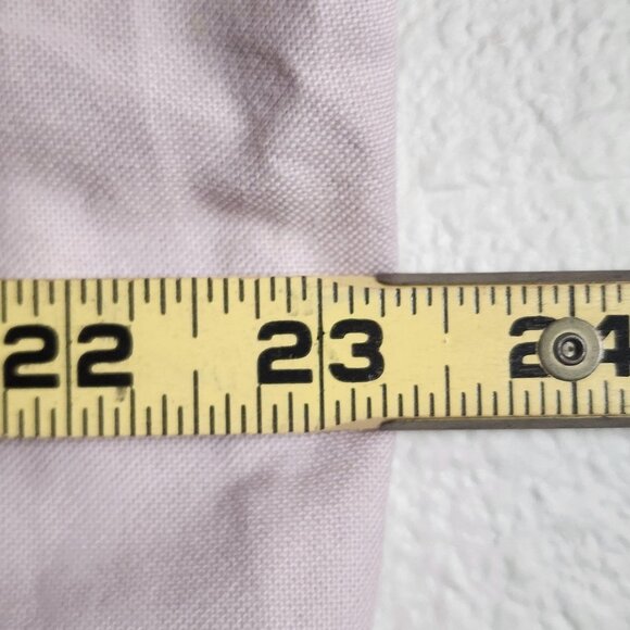 AllSaints Shirt Mens 2XL Light Pink Huntingdon Short Sleeve Button Up Ramskull - Picture 11 of 11